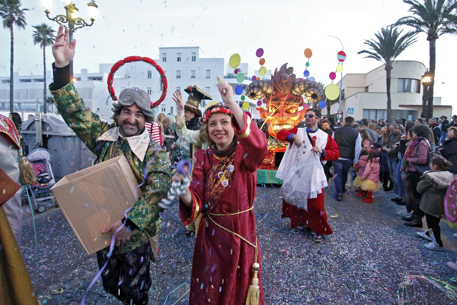 La cabalgata del Humor es uno de los eventos destacados de este sábado.