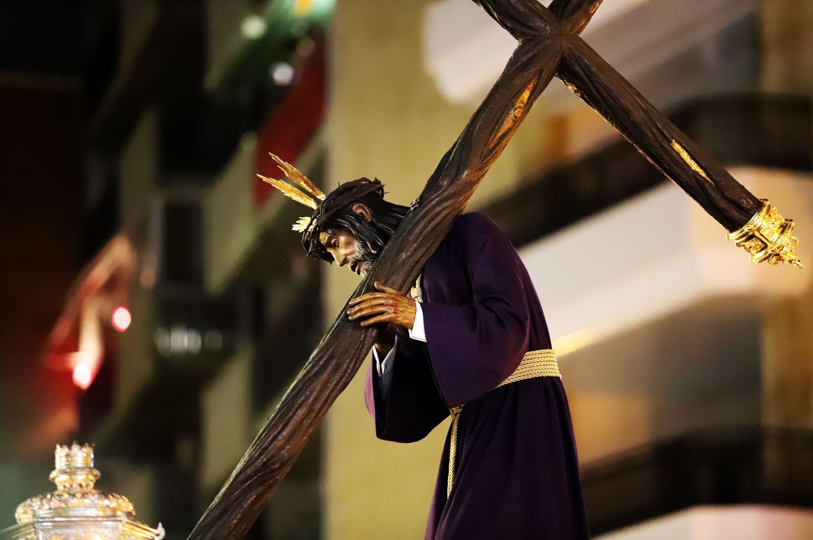 El Cristo del Calvario el Lunes Santo de 2019