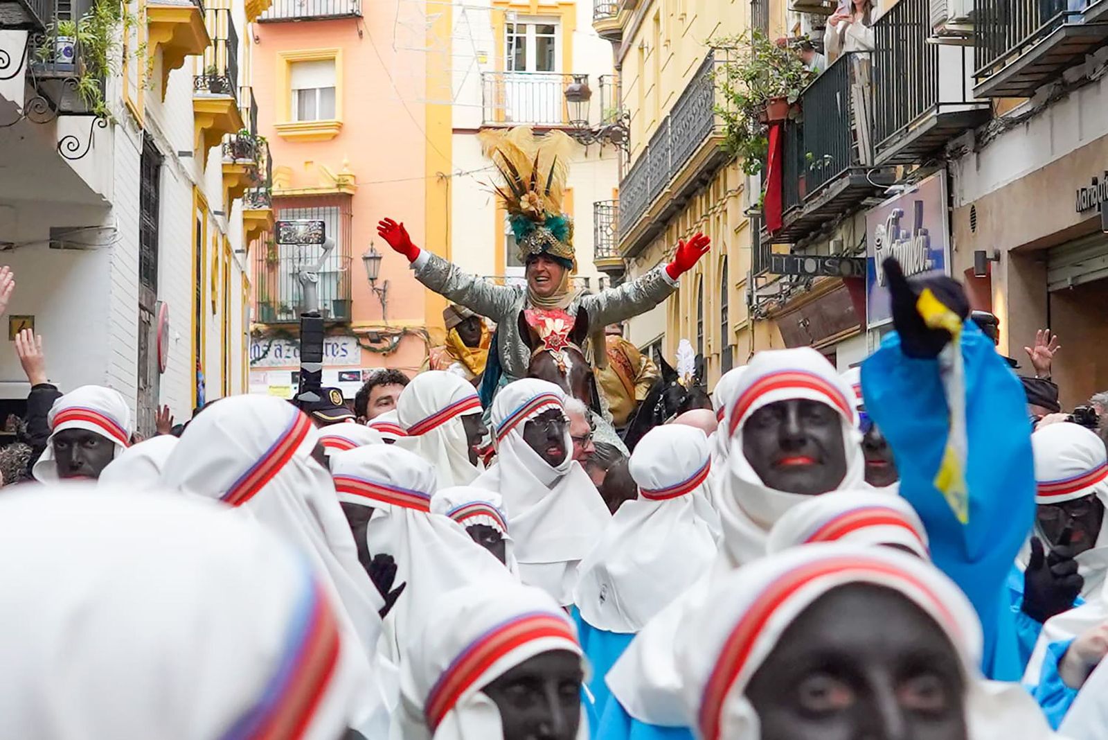 Las fotos del Heraldo Real en Sevilla