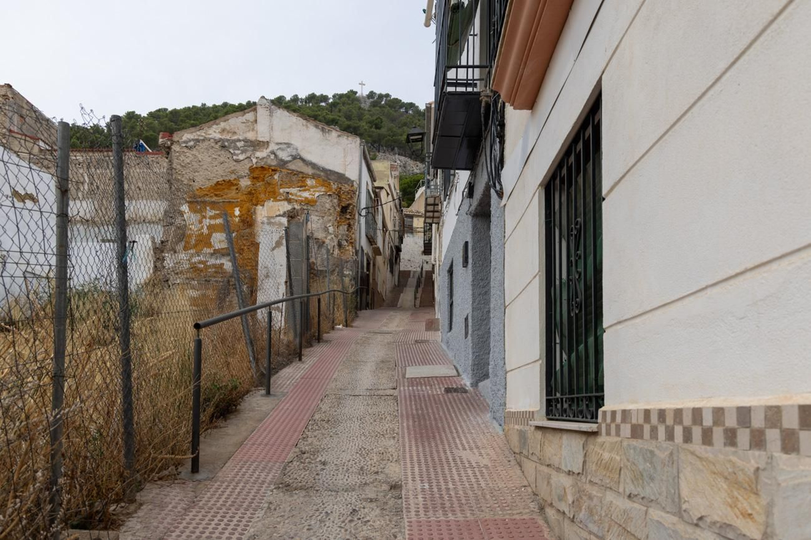 Así se encuentra el barrio de San Juan
