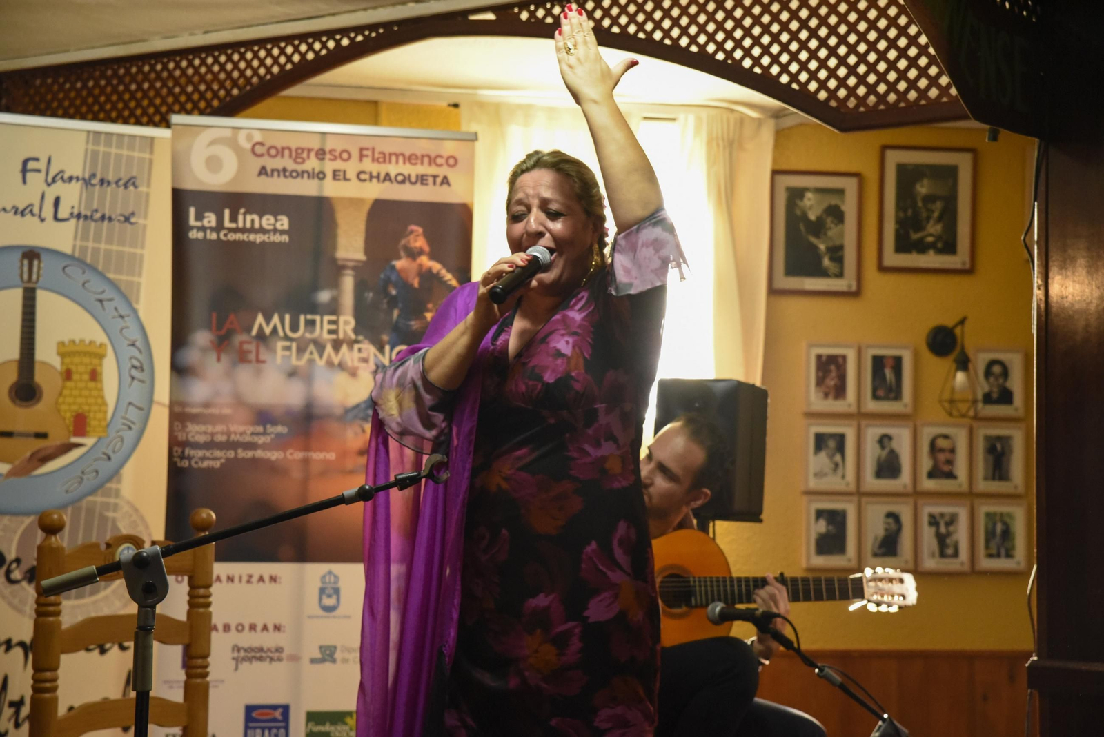 Recital de clausura del Congreso Antonio El Chaqueta con Remedios Reyes