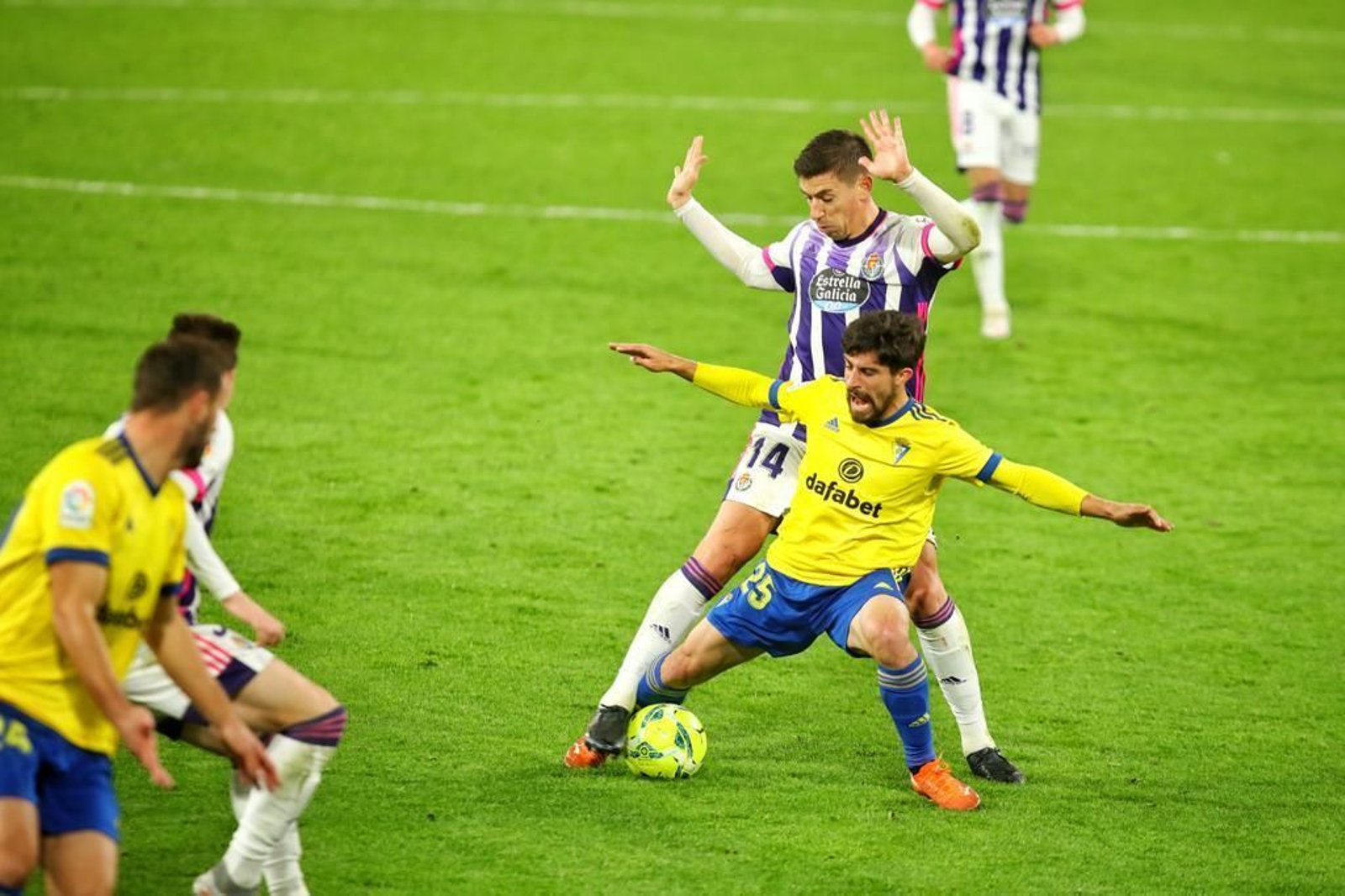 Imágenes del Cádiz-Valladolid