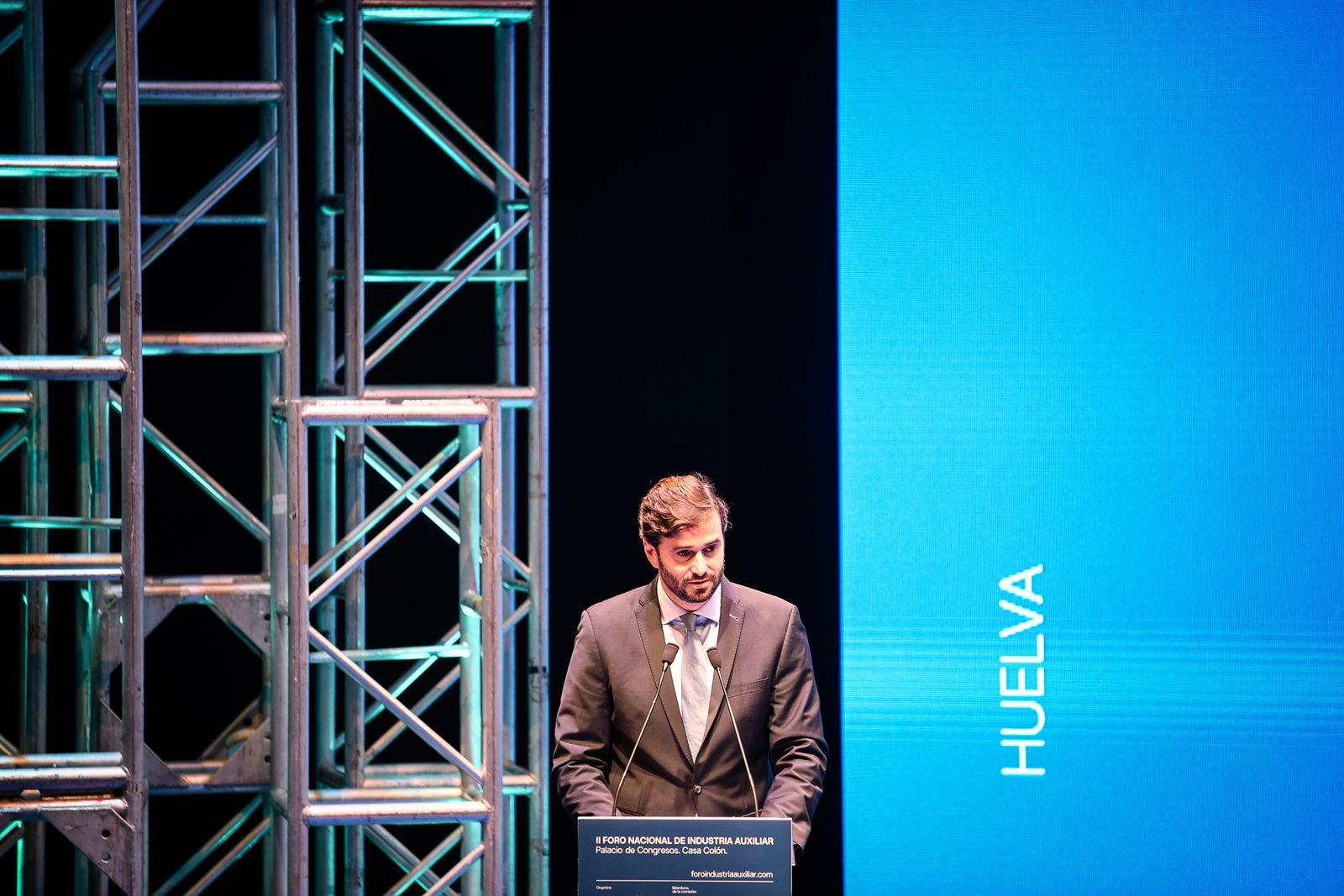 Imágenes del II Foro Nacional de la Industria Auxiliar de Huelva