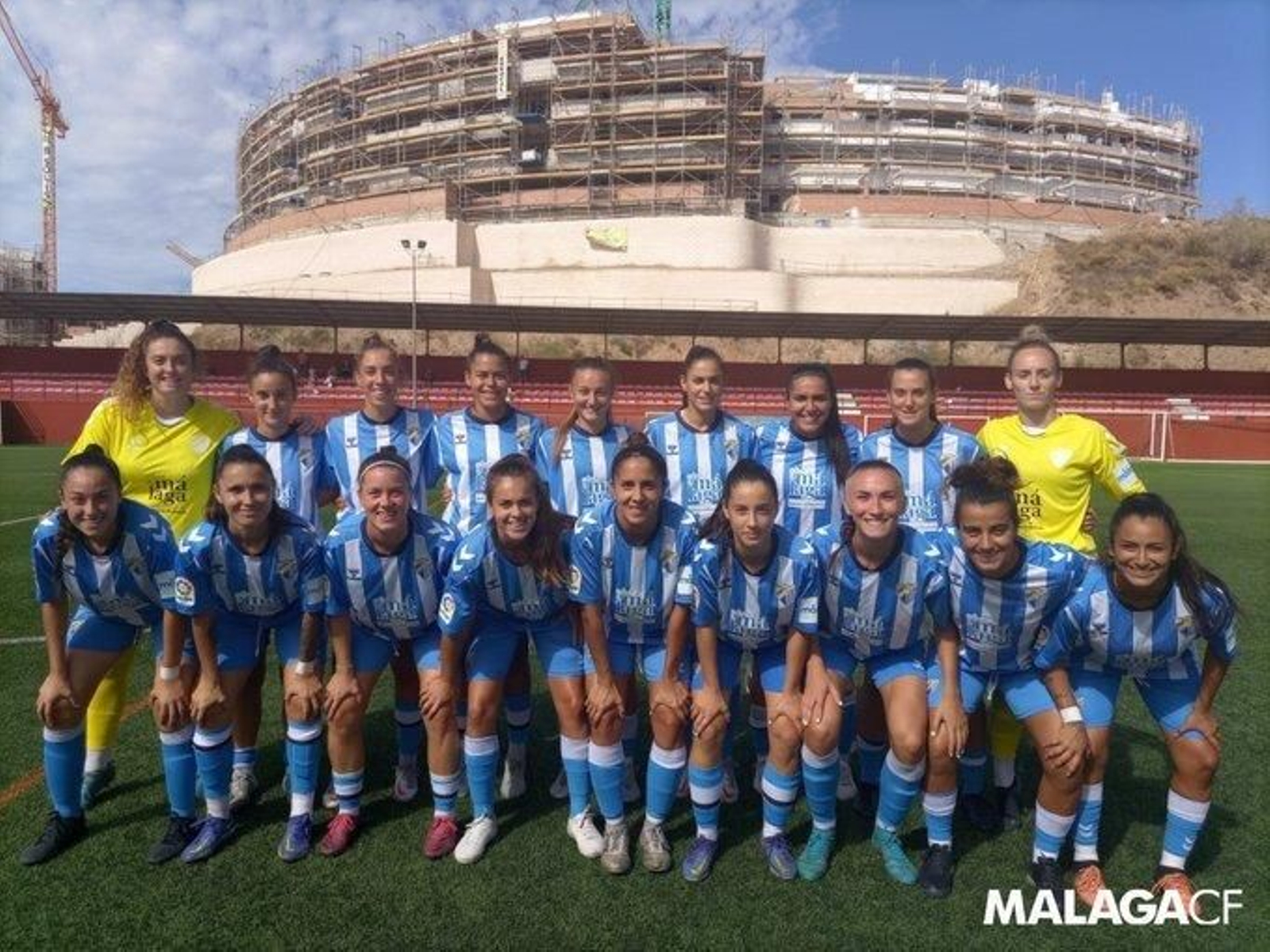 Plantilla del Málaga CF Femenino para la temporada 2022/23.