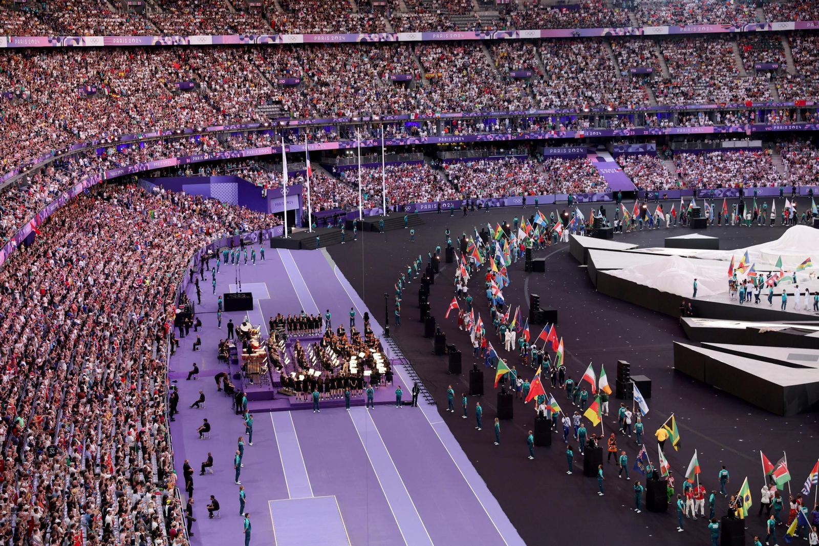 Las fotos de la ceremonia de clausura de los Juegos Olímpicos París 2024