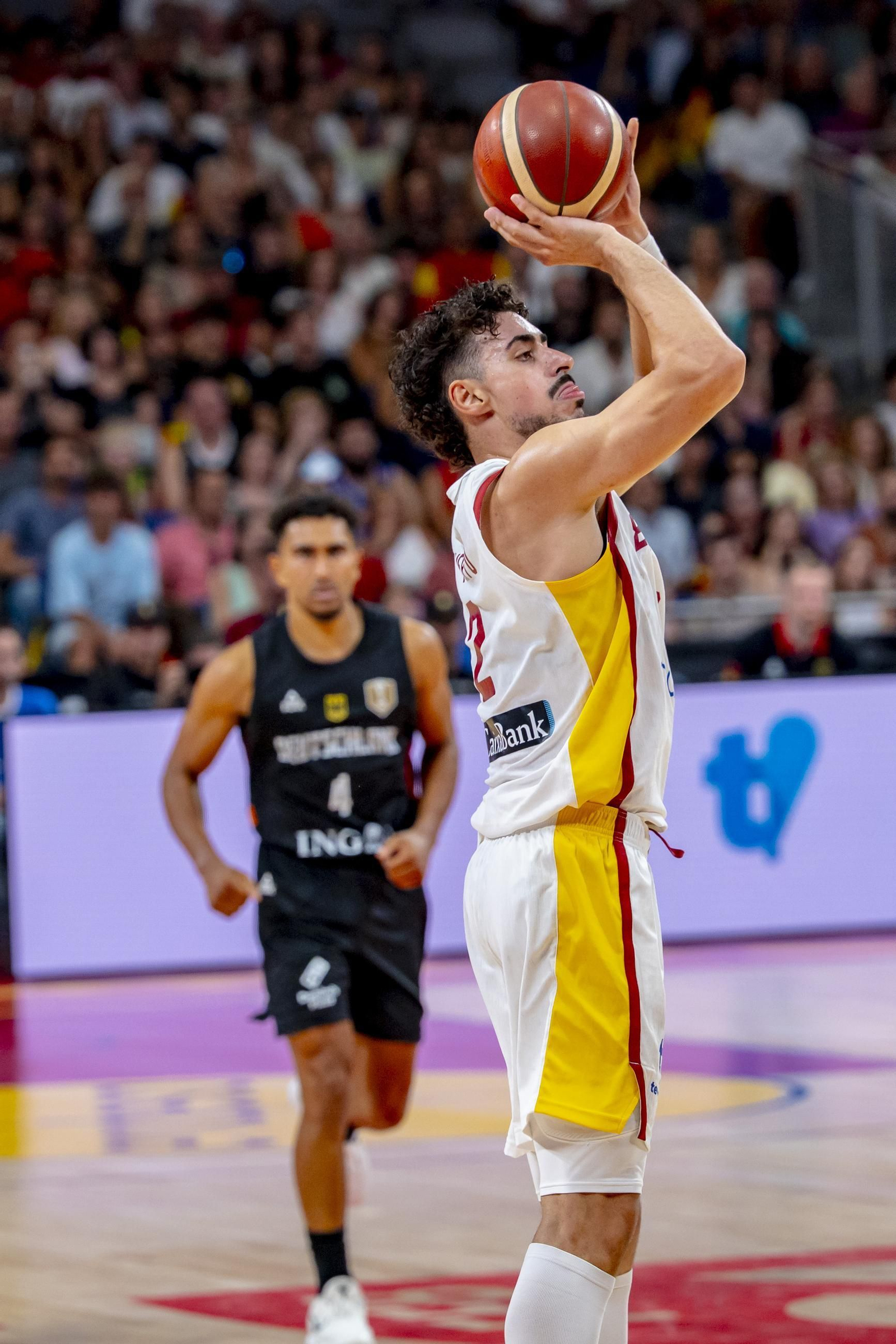 Las mejores fotos del España-Alemania de baloncesto