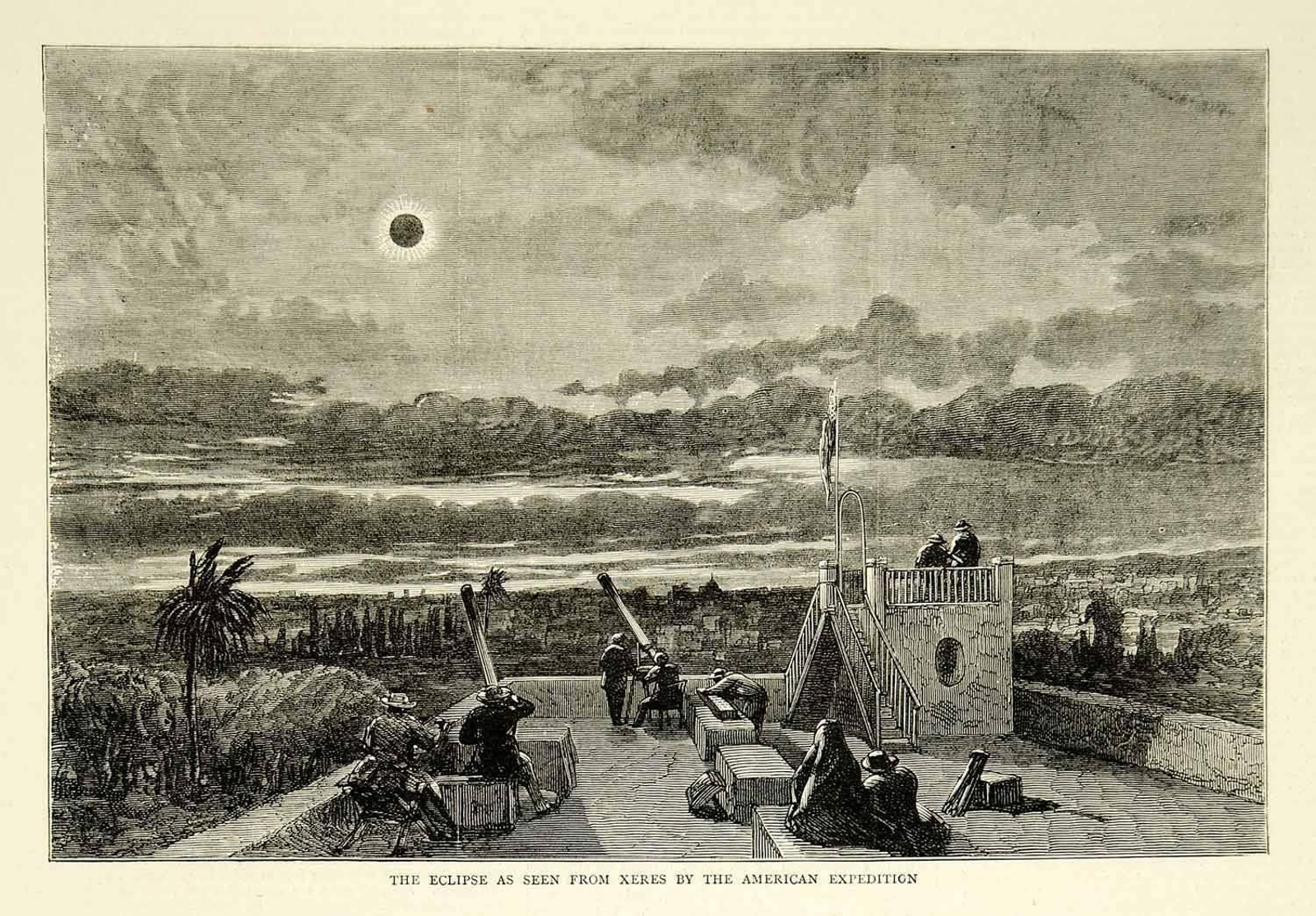 Grabado publicado por The Graphic.