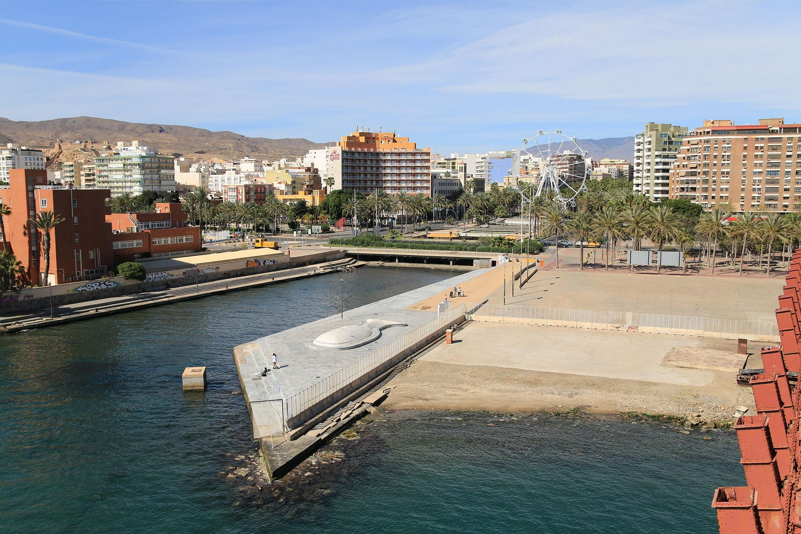 Estas son las espectaculares vistas de Almería el Cable Inglés Estas son las espectaculares vistas de Almería el Cable Inglés