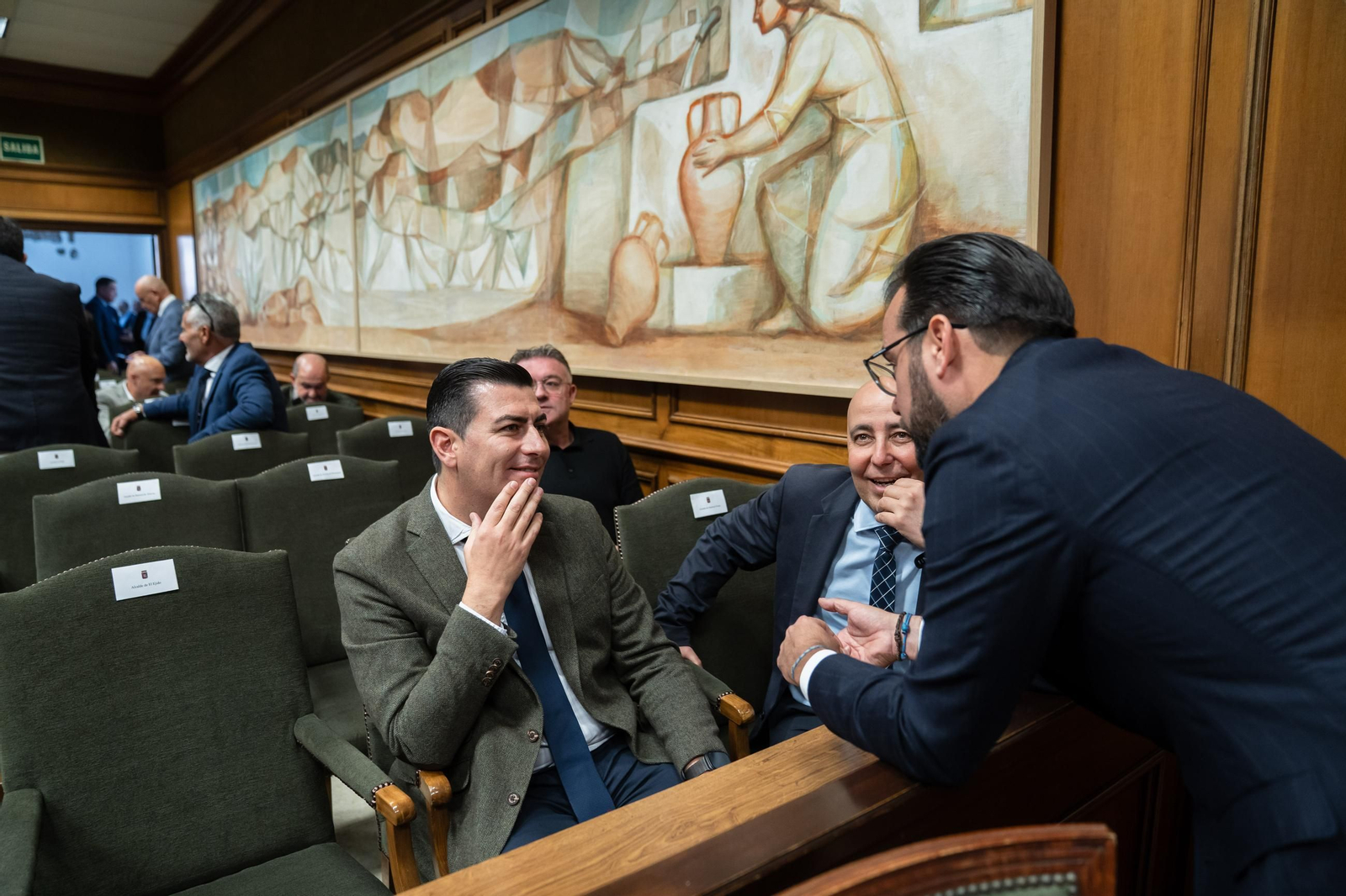 Así se ha vivido la investidura del nuevo presidente de la Diputación Provincial de Almería