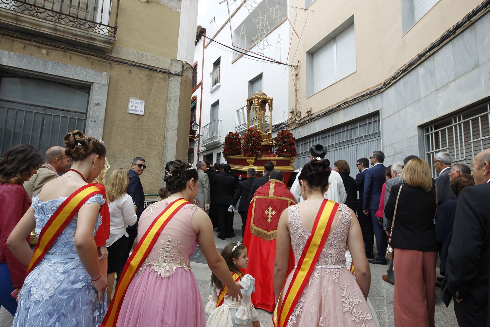 Fotogalería de la Procesión a la Ermita del Cerro de San Blas. Fiestas de Canjáyar.