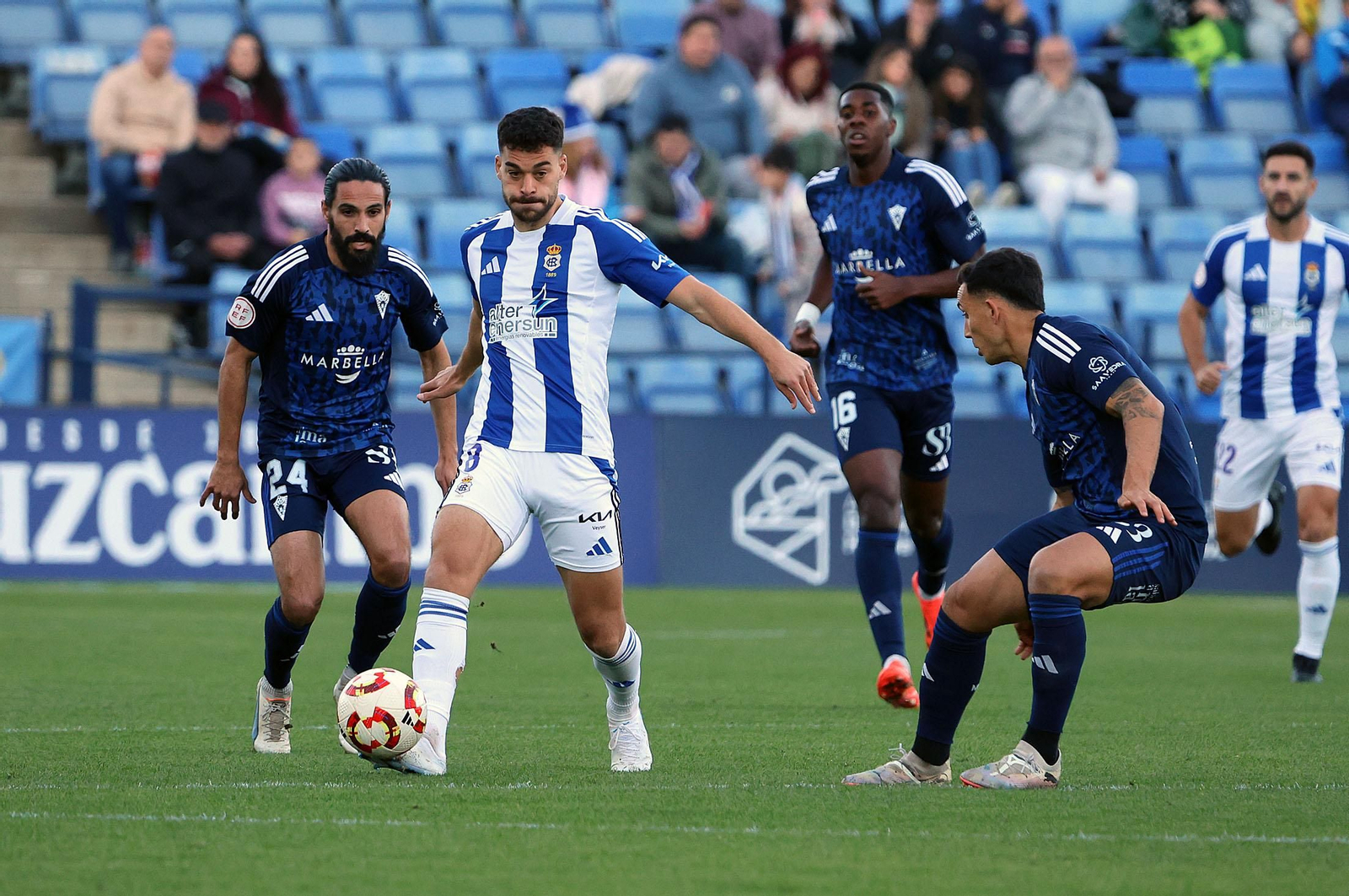 Imágenes del Recreativo de Huelva-Marbella FC