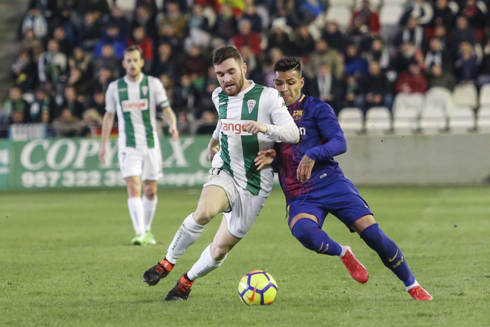 El Córdoba CF-Barcelona B, en imágenes