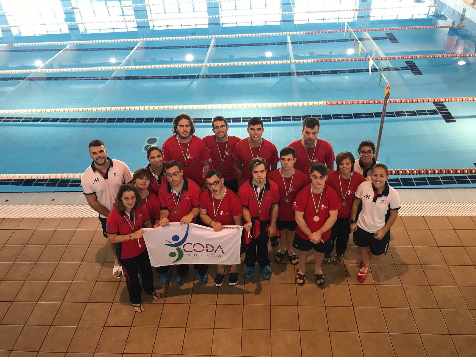 Representantes del CODA en Torremolinos.