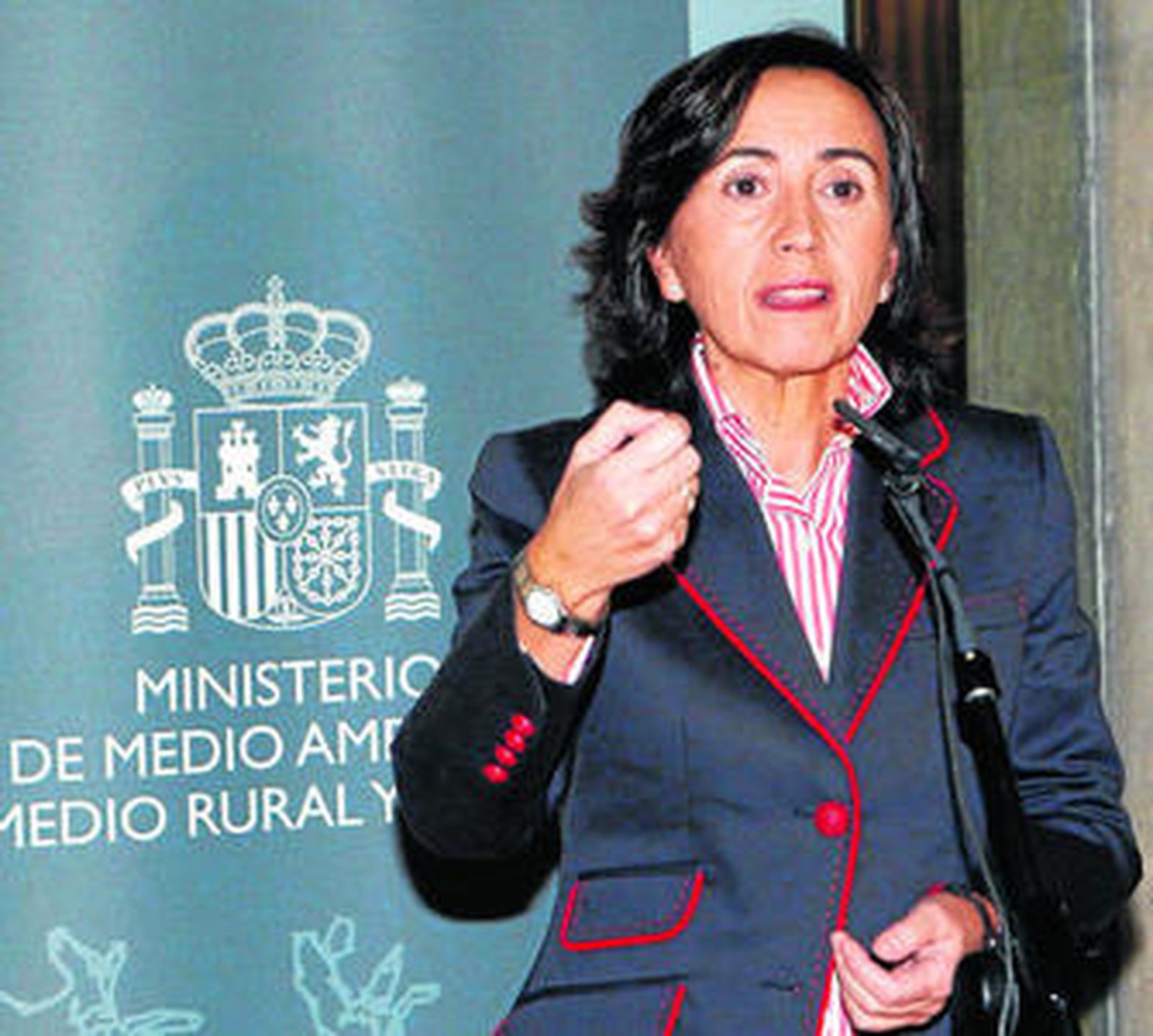 La cordobesa Rosa Aguilar Rivero es la ministra de Medio Ambiente, Medio Rural y Marino.