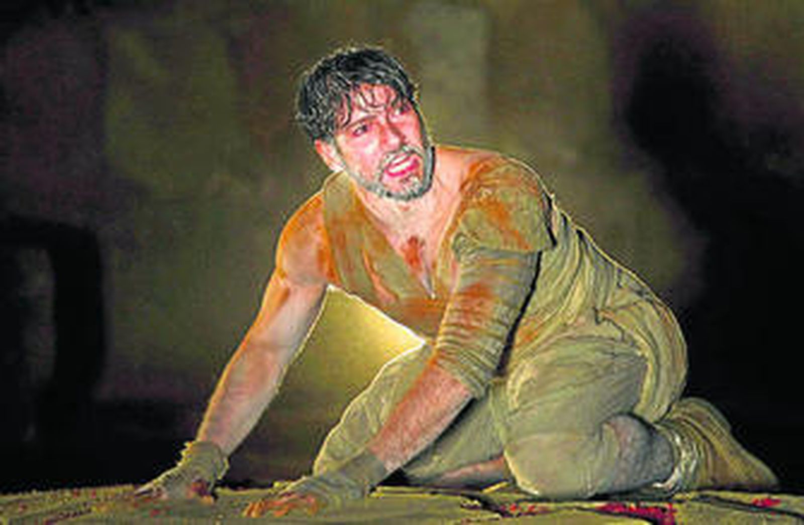 Félix Gómez, en la piel del personaje de 'Asteroide 1583'.