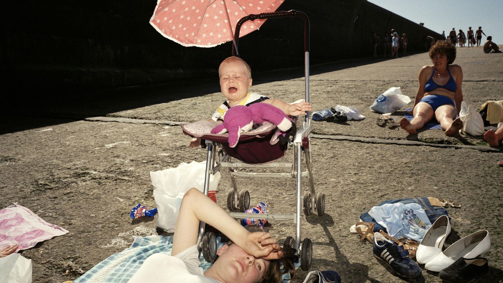 Uno de los retratos de la serie dedicada a New Brighton, 1983-1985.
