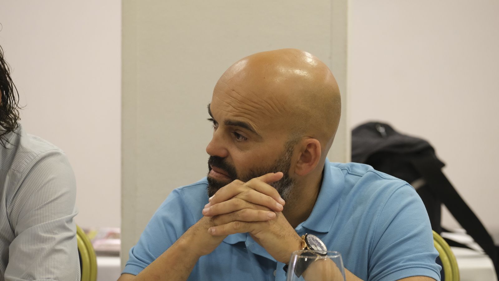 Imágenes sobre el debate del ferrocarril en Almería,  en la campaña electoral andaluza