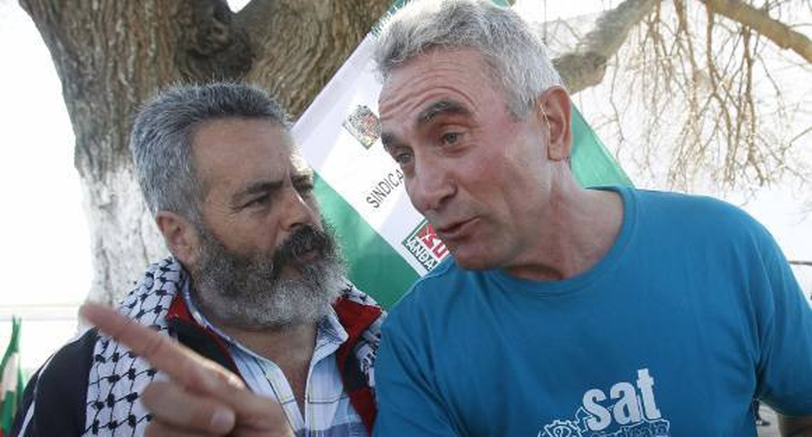 Sánchez Gordillo y Cañamero lideran una candidatura en las primarias de Podemos