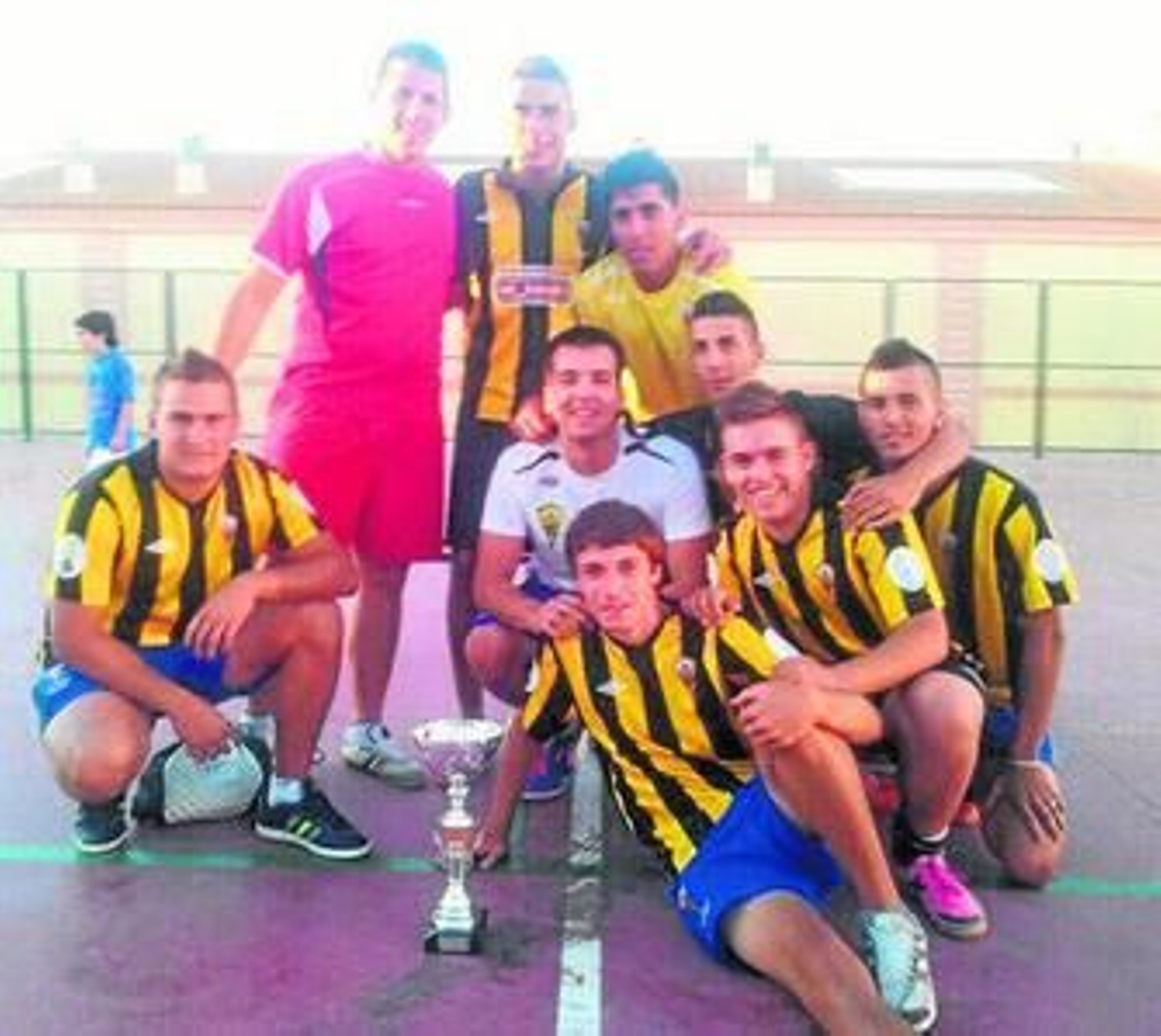 Los hombres del Ban, campeón en la categoría juvenil.