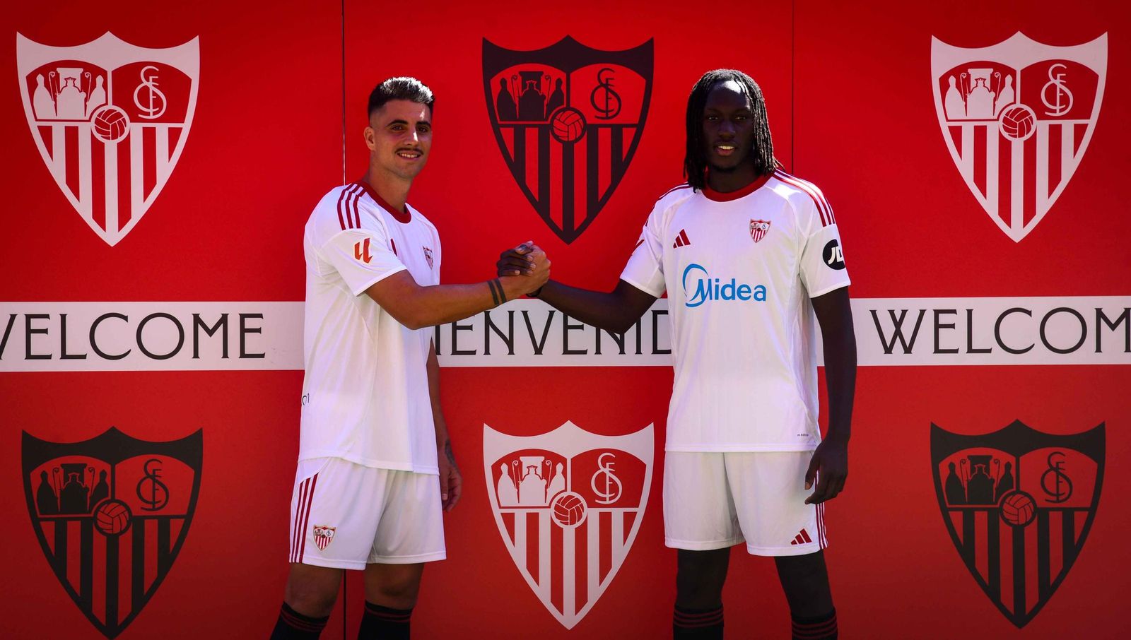 Presentación de Fabio Cardoso y Batista Mendy