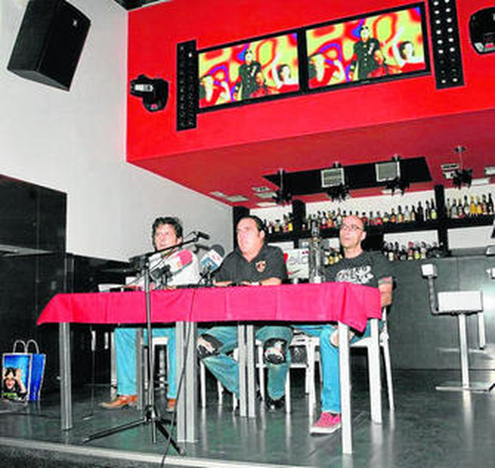 Rapallo con Julio Pirez y Daniel Zapata.