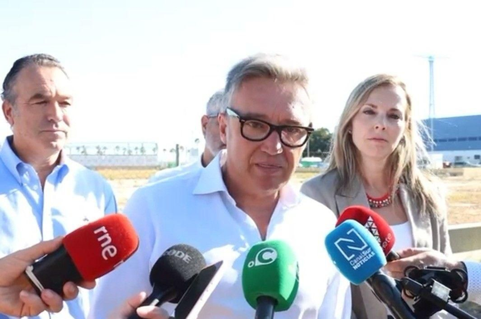 El portavoz del grupo parlamentario Vox en Andalucía, Manuel Gavira.