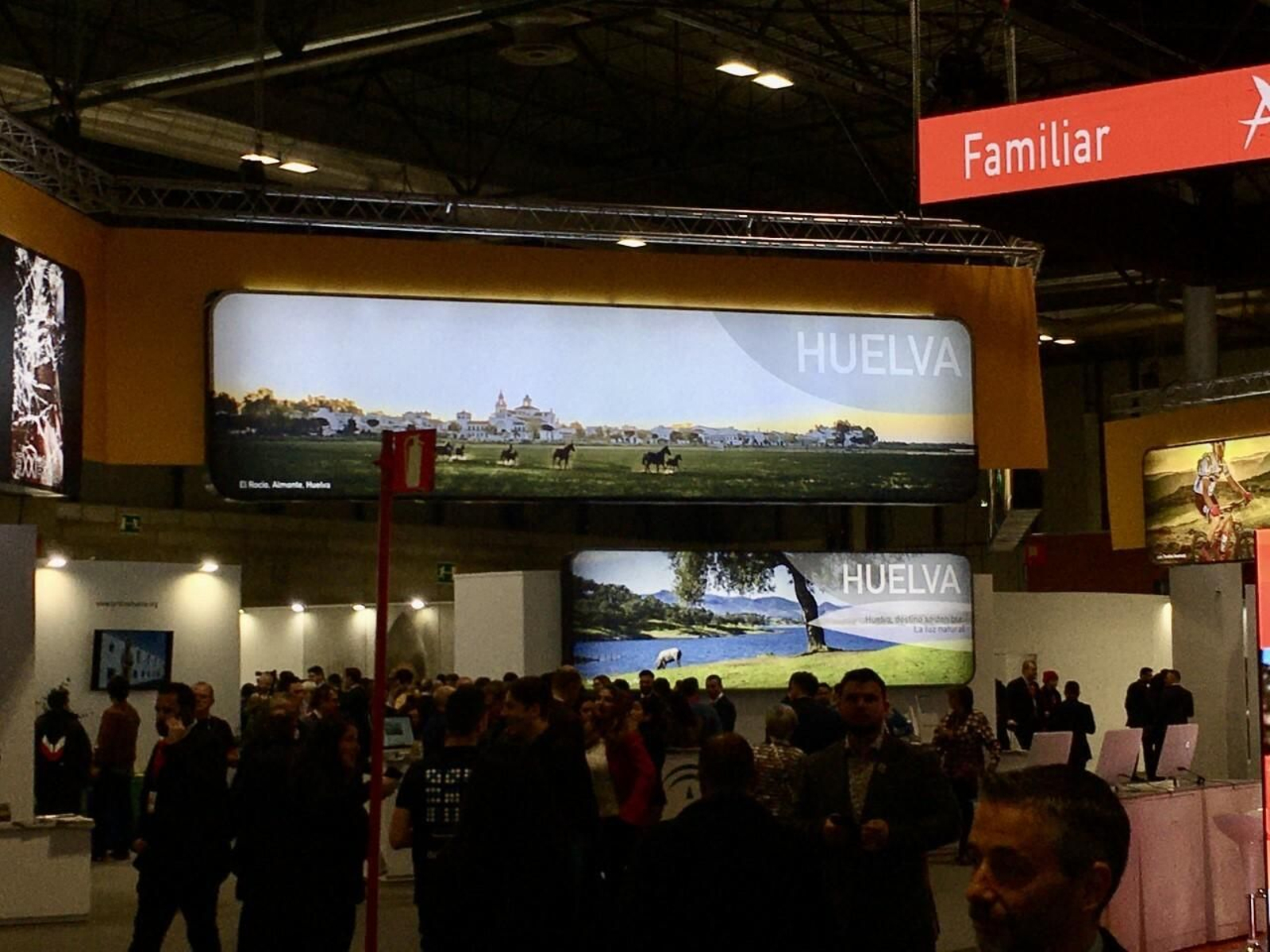 Imágenes de la provincia de Huelva en Fitur 2020