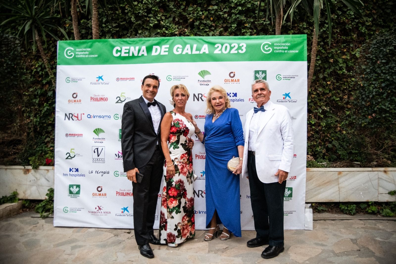 La gala anual de la Asociación Española Contra el Cáncer de Málaga, en imágenes