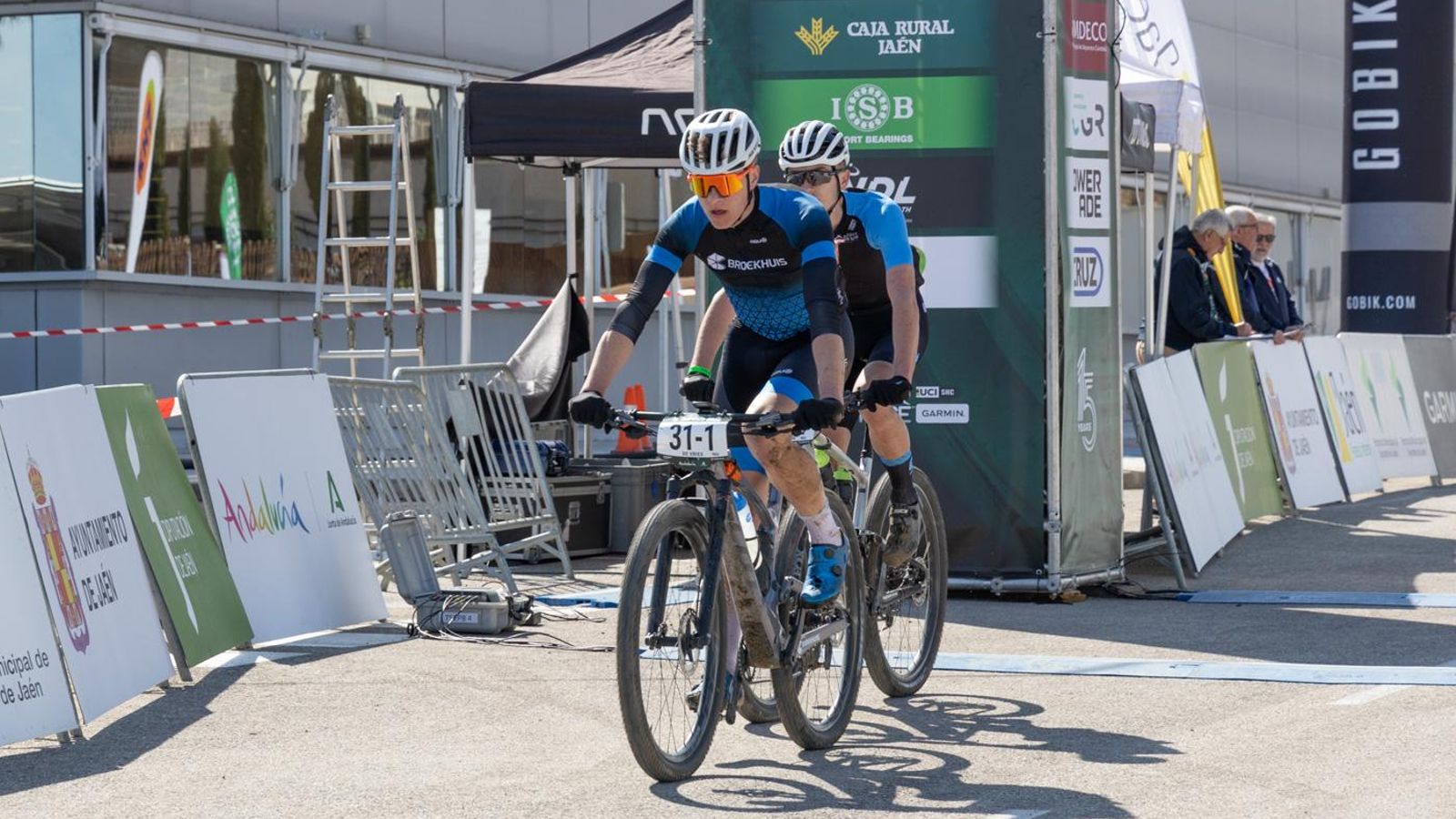 En imágenes: la Andalucía Bike Race llega a Jaén en su tercera etapa