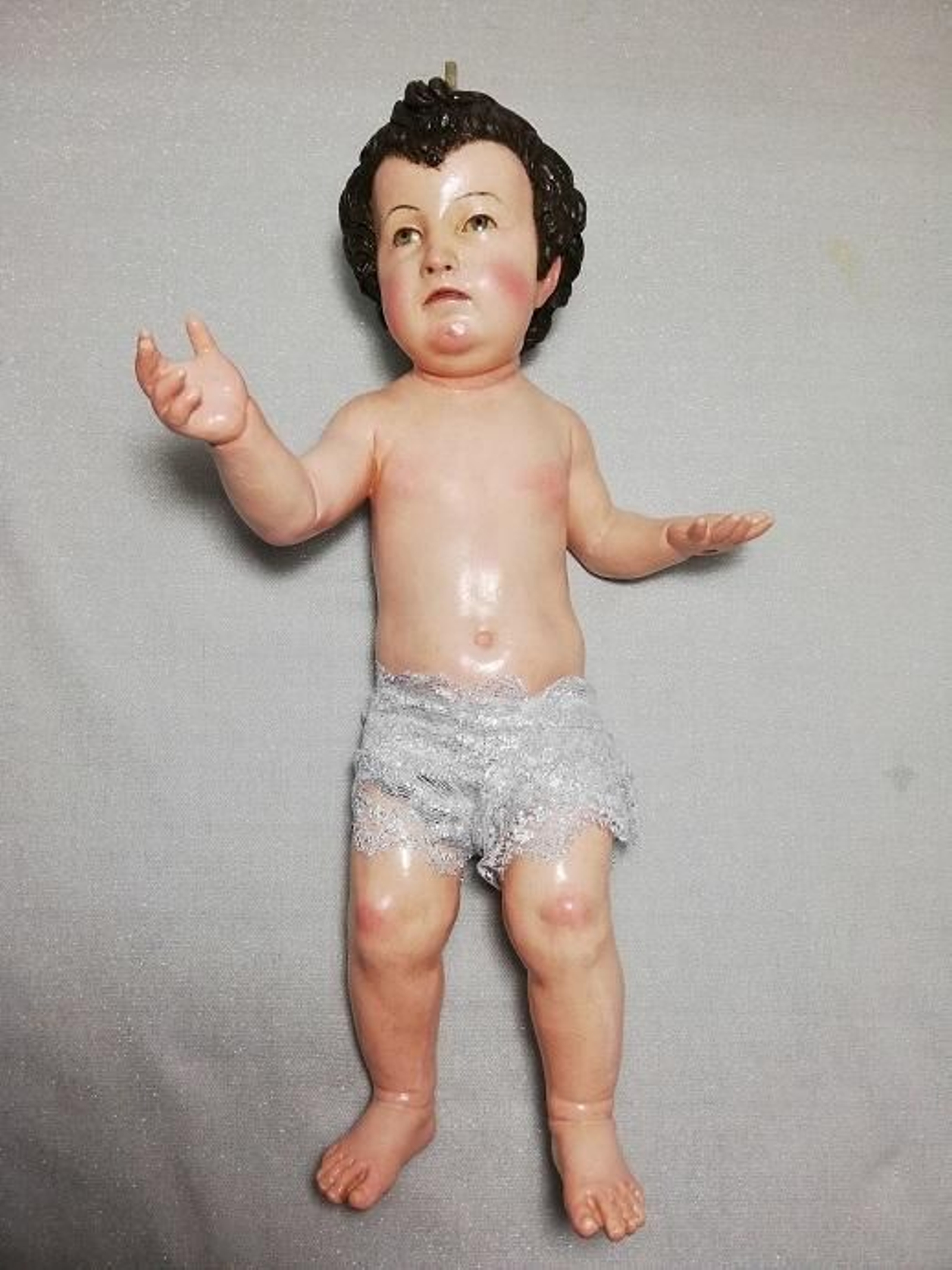 El Niño Jesús tras la intervención.