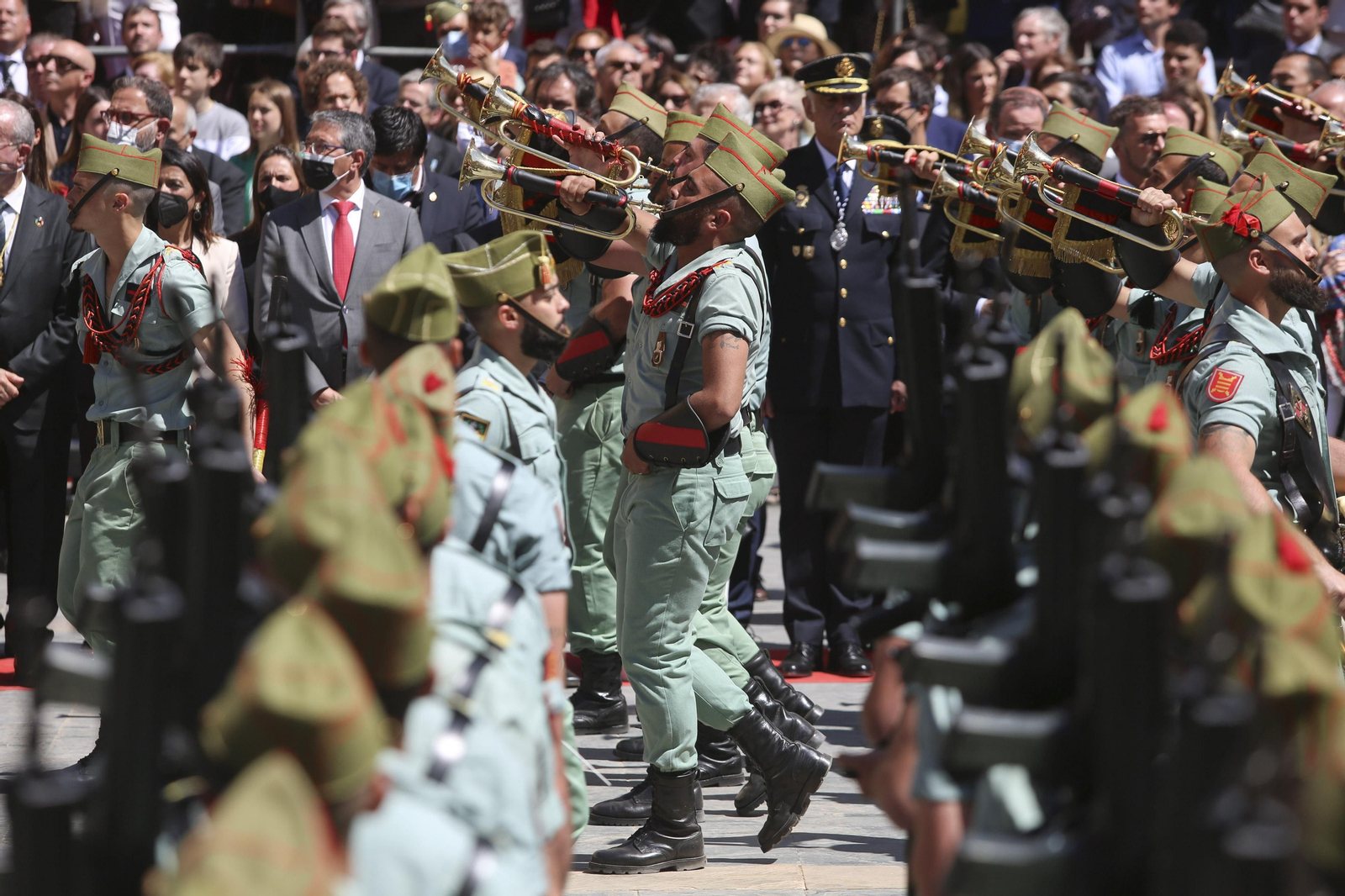 Las fotos de la Legión, en el Jueves Santo de Málaga