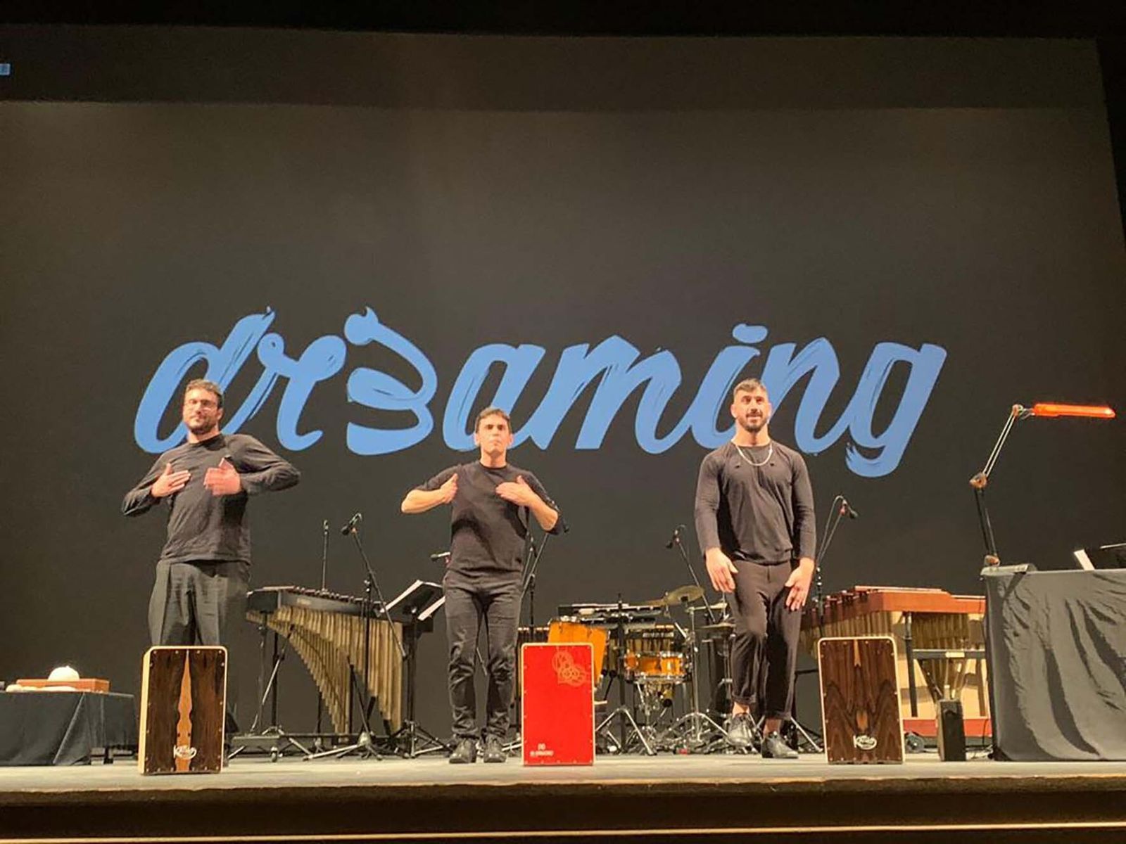 Escena del espectáculo músico-teatral ‘Dr3aming’,