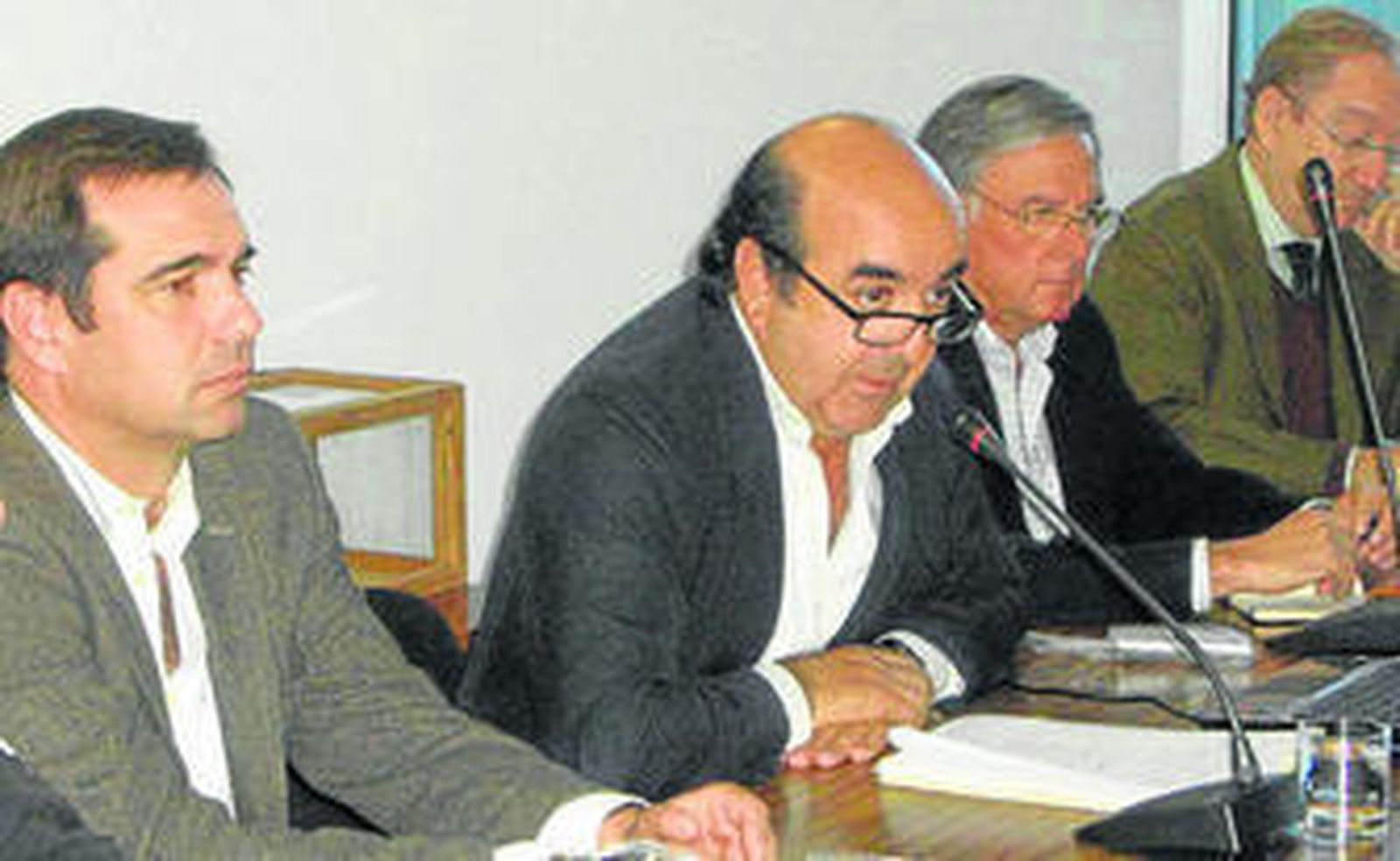 Los miembros del nuevo equipo directivo de Asaja-Cádiz, presidido por Manuel Vázquez.