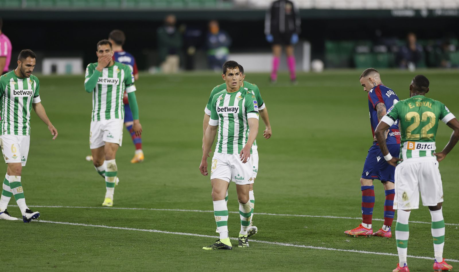 Las imágenes del Betis-Levante