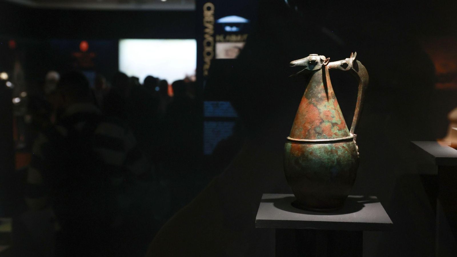 Detalle de la exposición 'La Joya, Vida y Eternidad en Tarteso'.