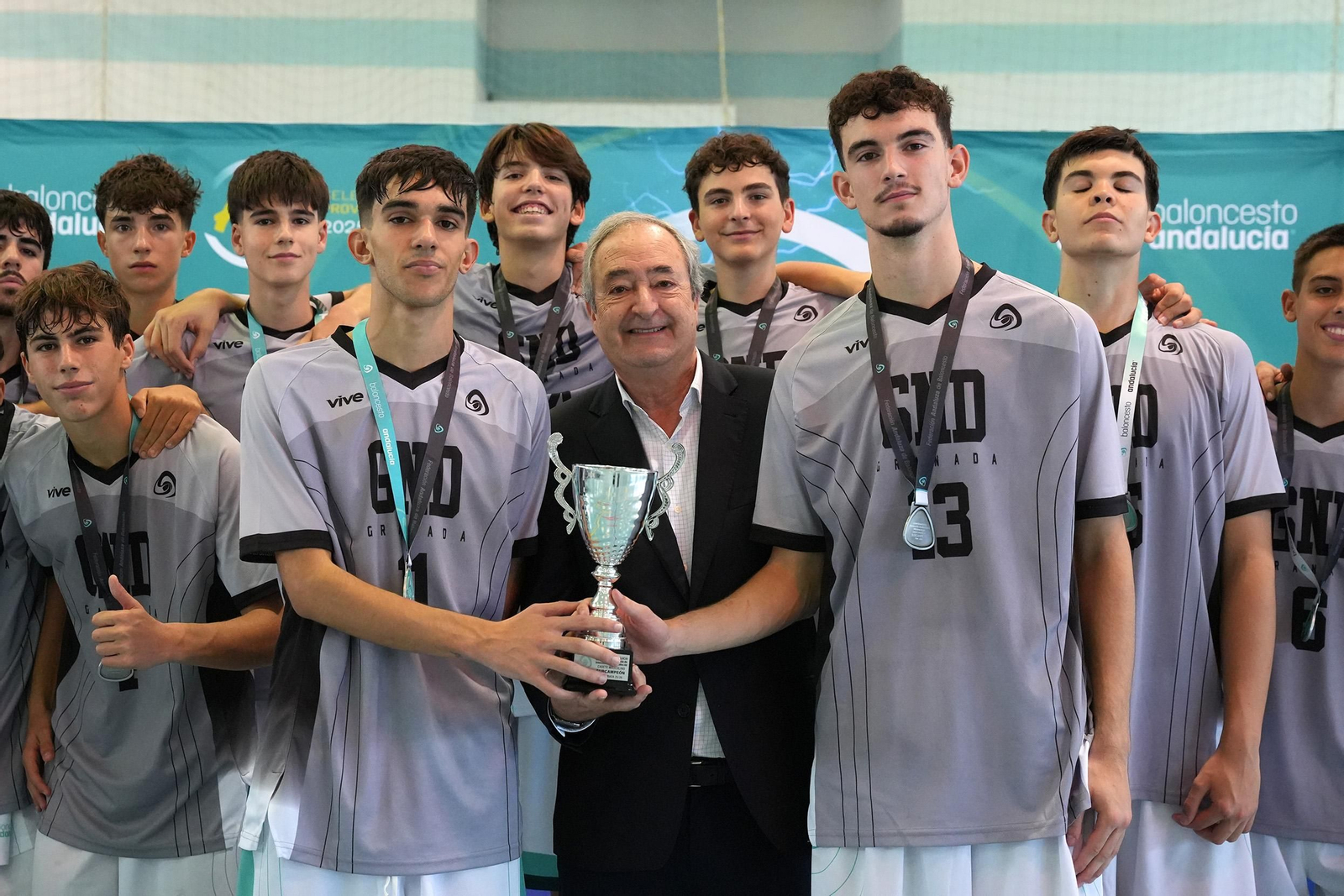 Málaga, campeona  de Andalucía cadete