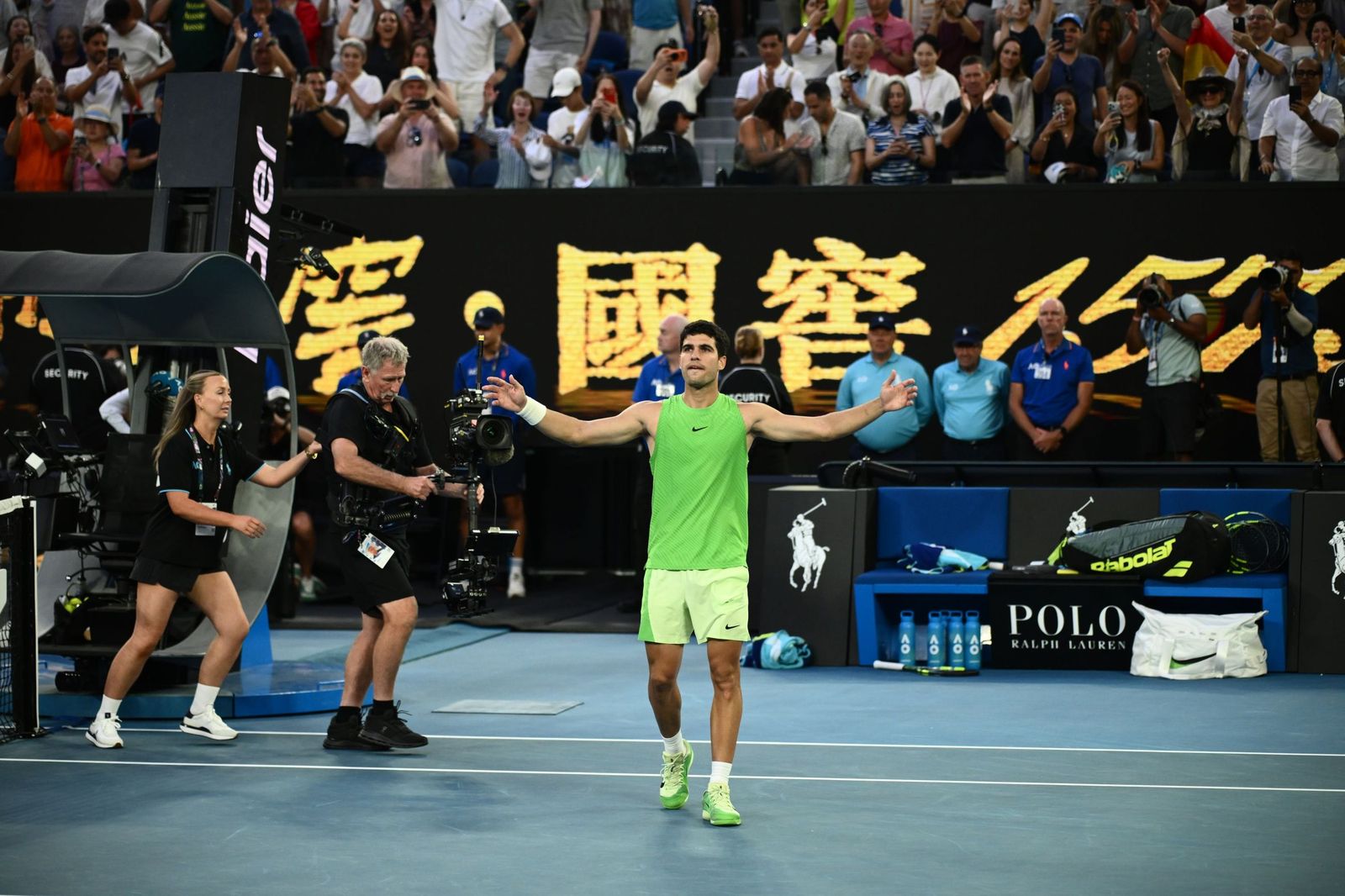 Las fotos del triunfo de Alcaraz en Australia