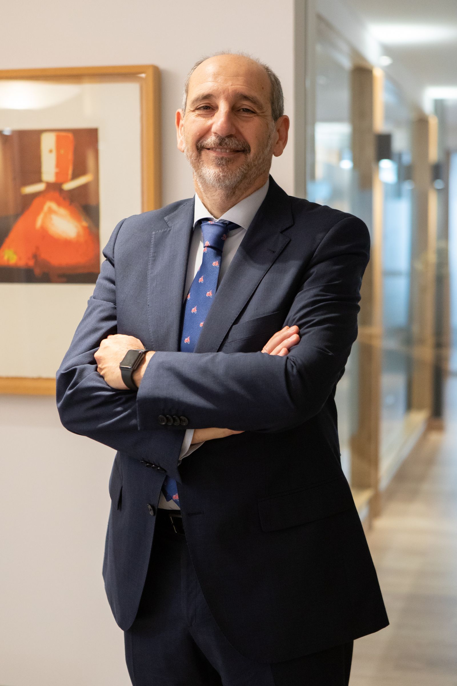 Manuel Camas, decano emérito de abogados de Málaga.