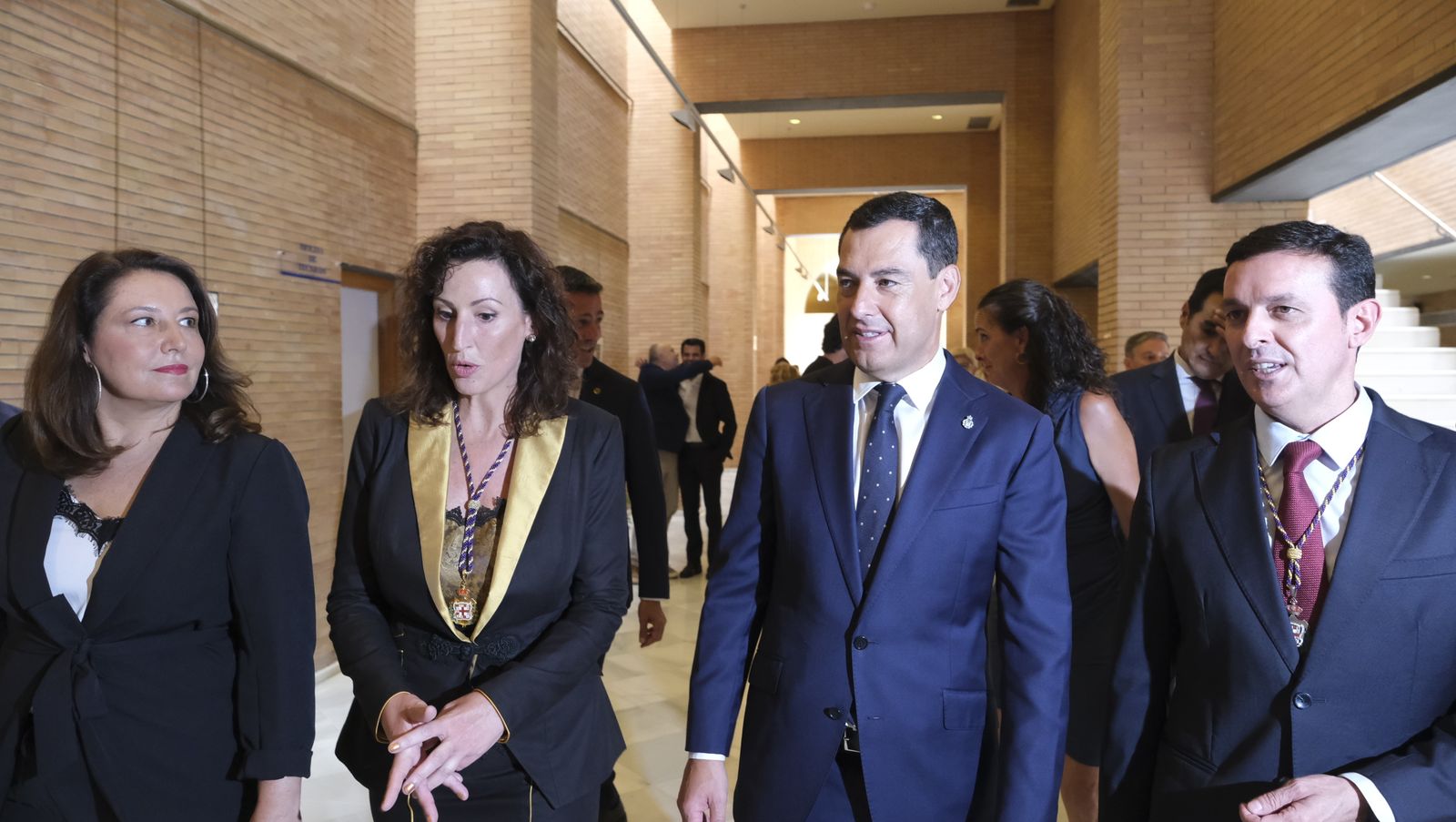 Imágenes de la investidura como Alcaldesa de Almería, de María del Mar Vázquez Agüero