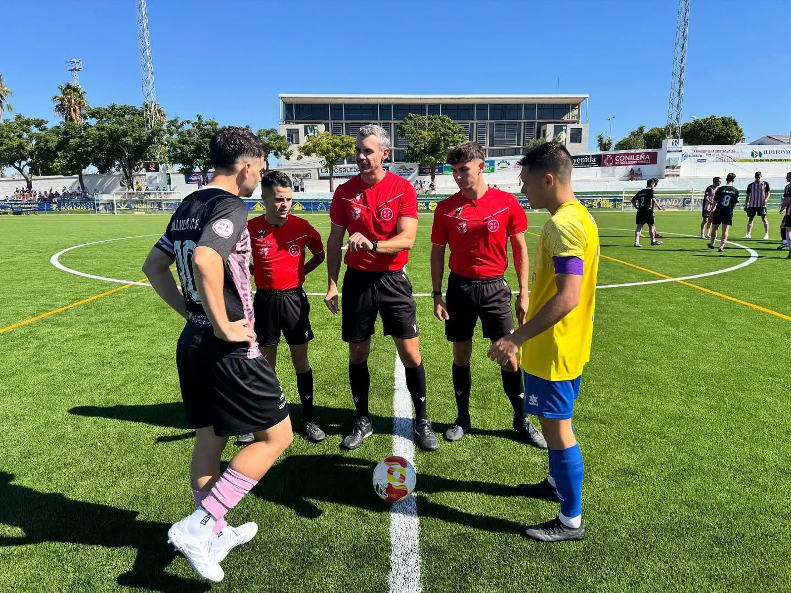Sorteo de campo en el Conil-Bollullos de este domingo.
