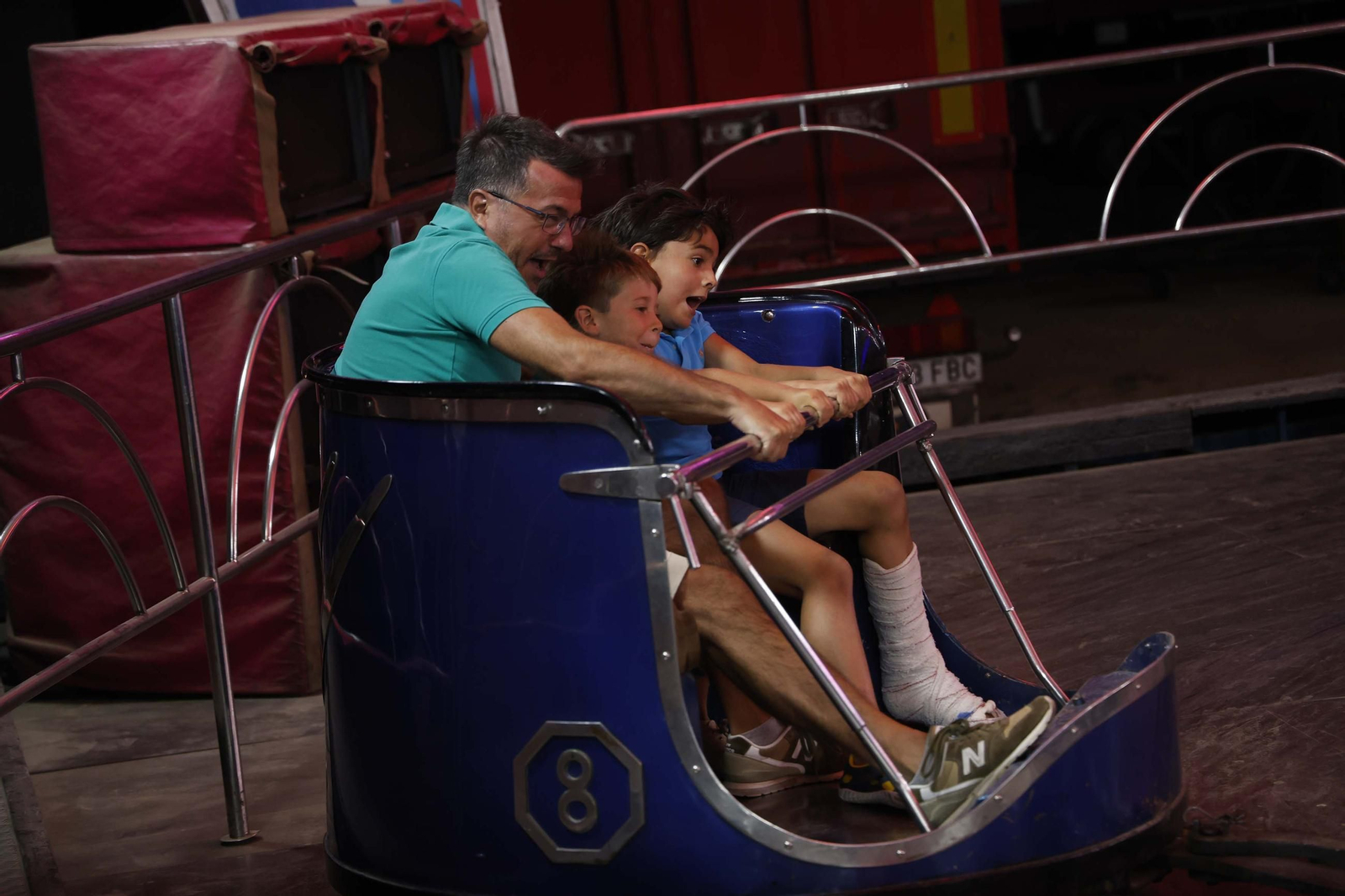 Búscate en las fotos del sábado de la Feria de La Línea