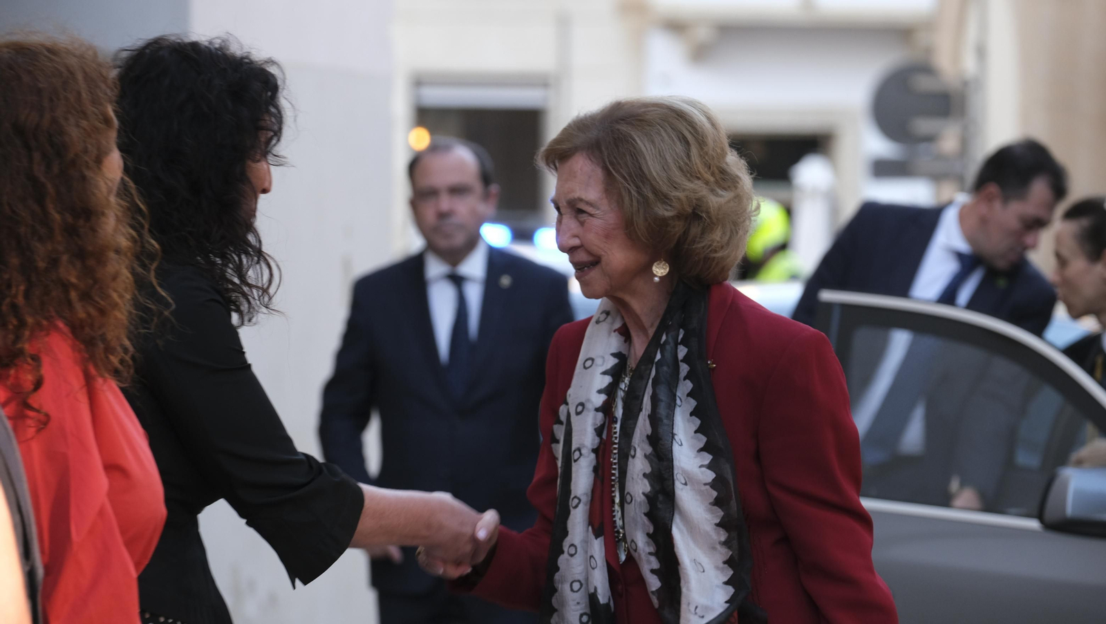 La Reina Sofía visita Almería, en imágenes