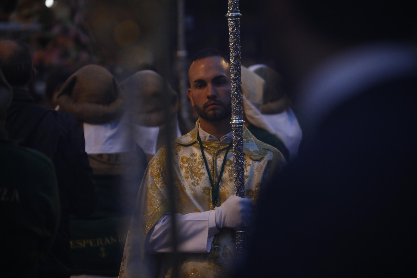 El traslado de la Virgen de la Esperanza de Córdoba a Santa Marina, en imágenes