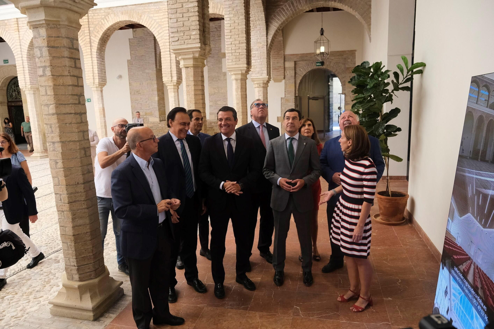 La inauguración del Palacio de Congresos de Córdoba, en imágenes