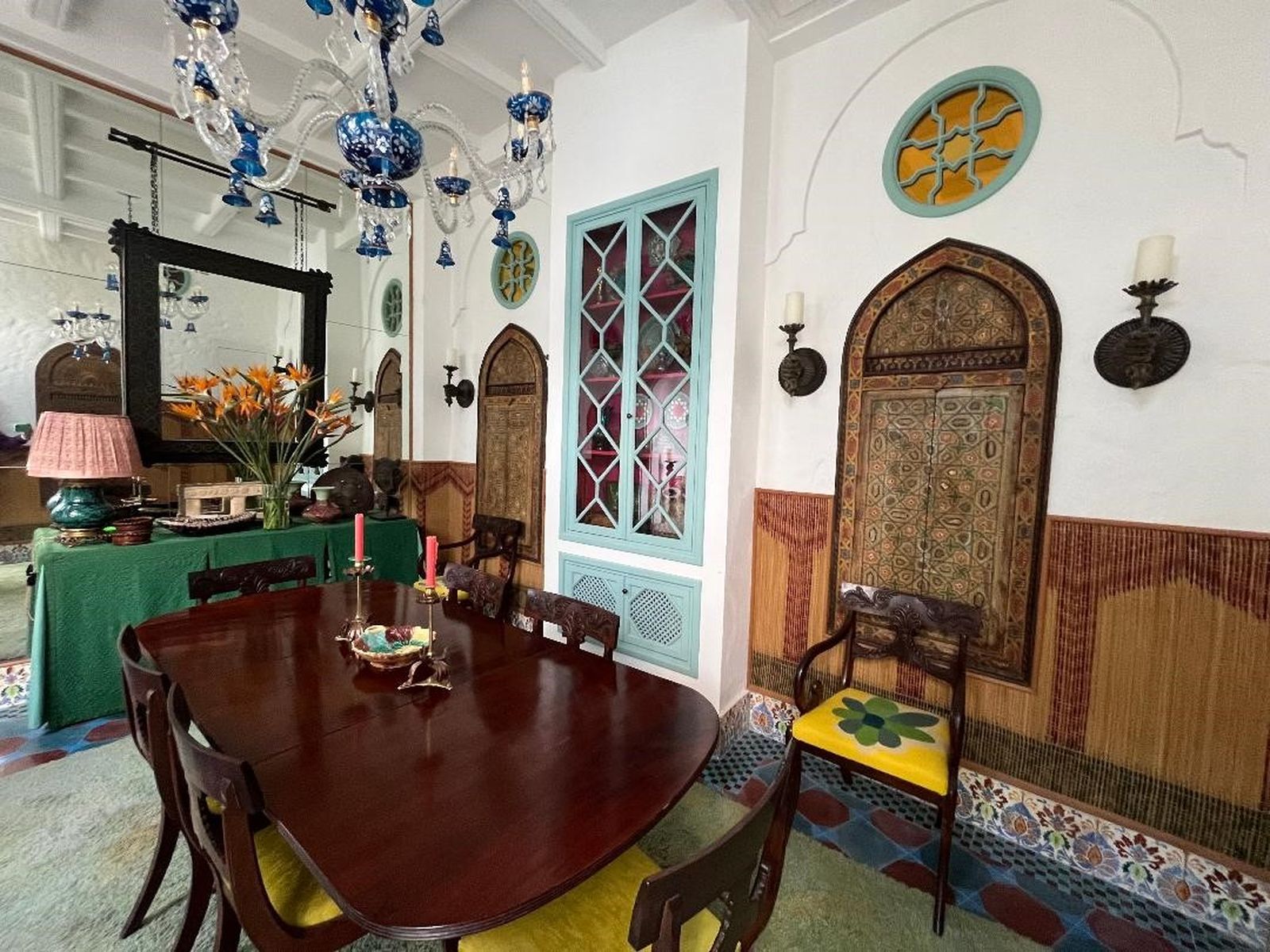 Imágenes de la vivienda en Tánger del interiorista americano Frank de Biasi