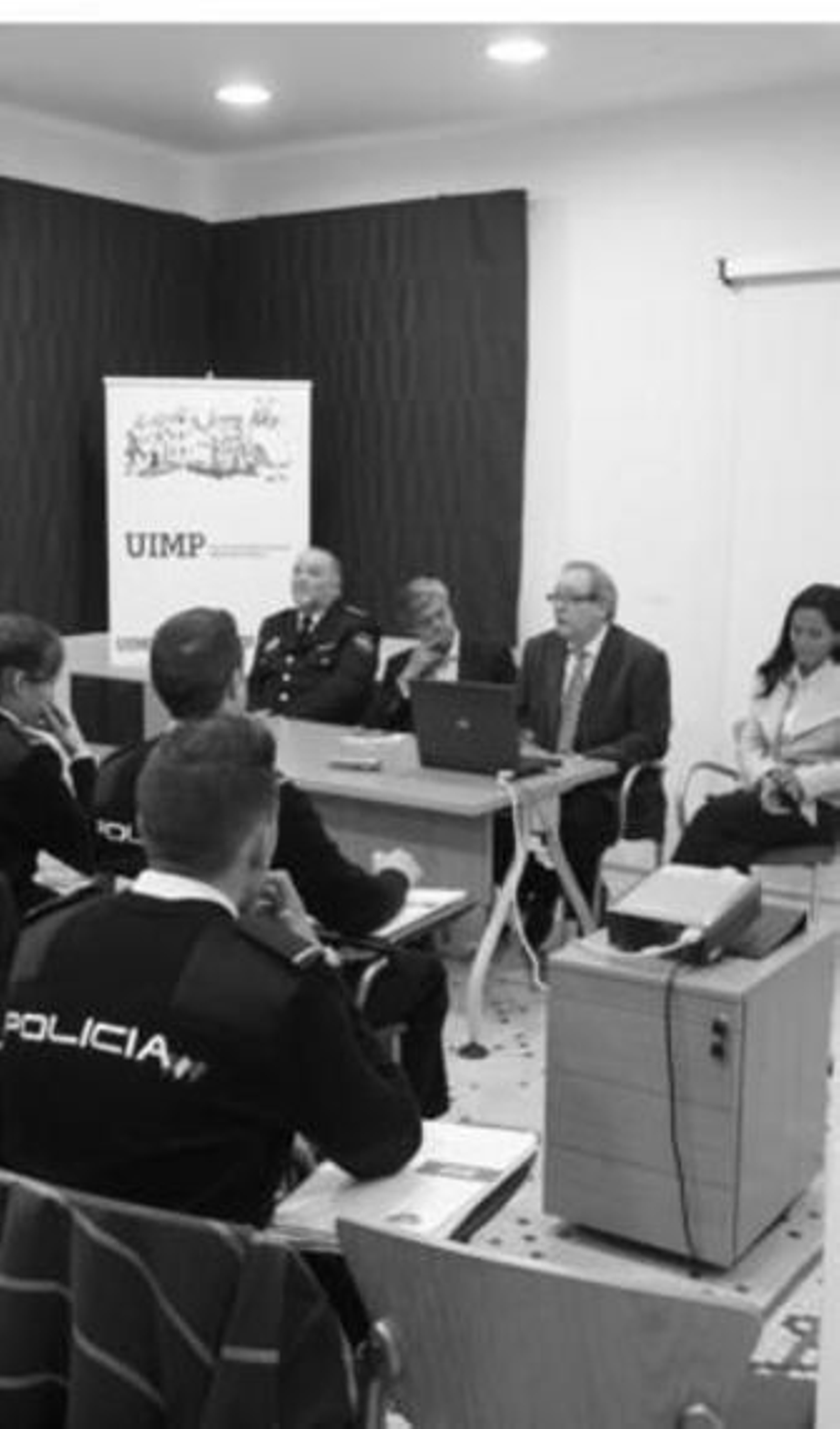Imagen de la sesión inaugural del curso, ayer en la UIMP.