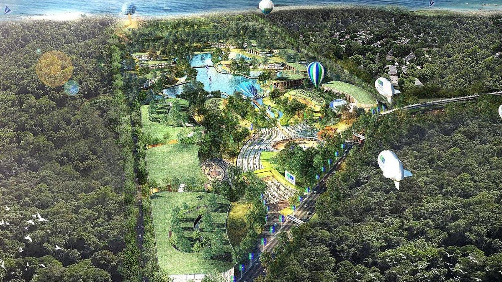 Propuesta de Phuket para el recinto de la Expo 2028.