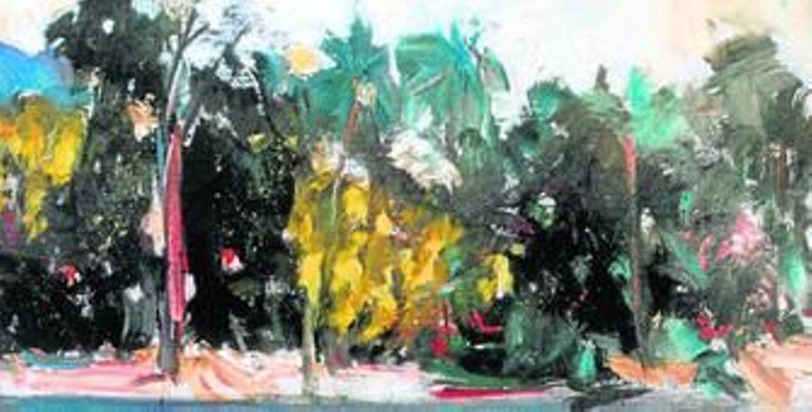 Uno de los cuadros de la muestra.