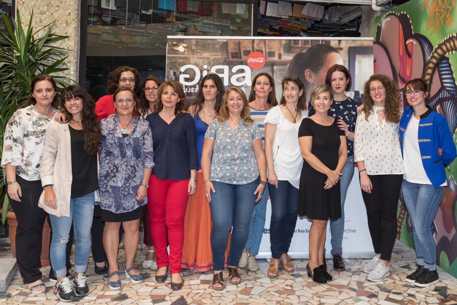 Participantes en el programa de emprendimiento.