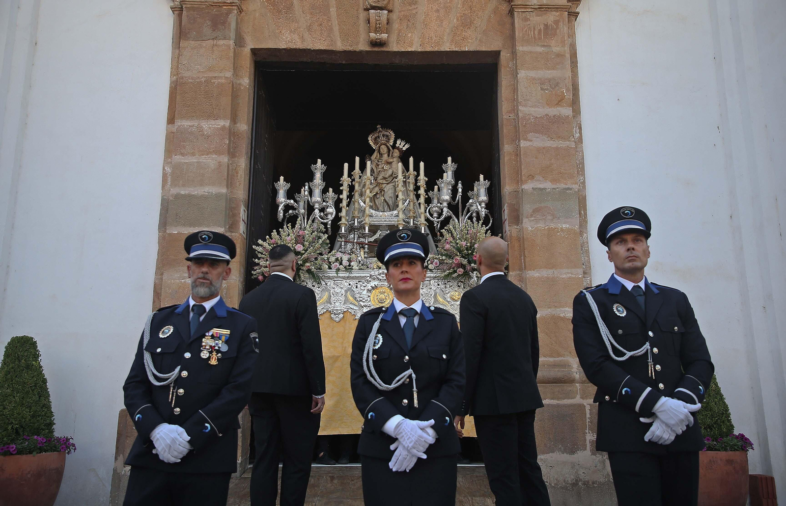 La Magna Mariana de Algeciras por la Plaza Alta, en imágenes